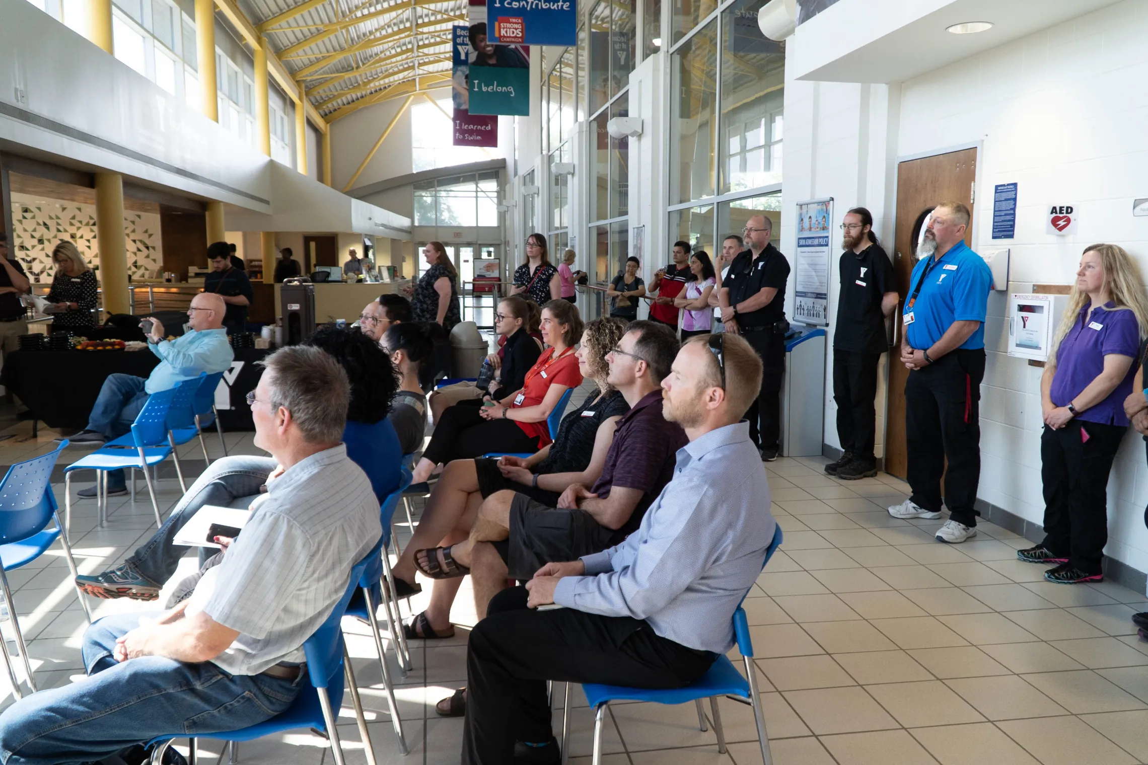 Attendees at the Ontario Trillium Grant announcement.