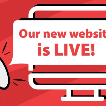 Y logo. Our new website is LIVE!